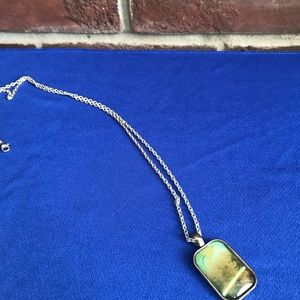 Silk Art Pendant Necklace